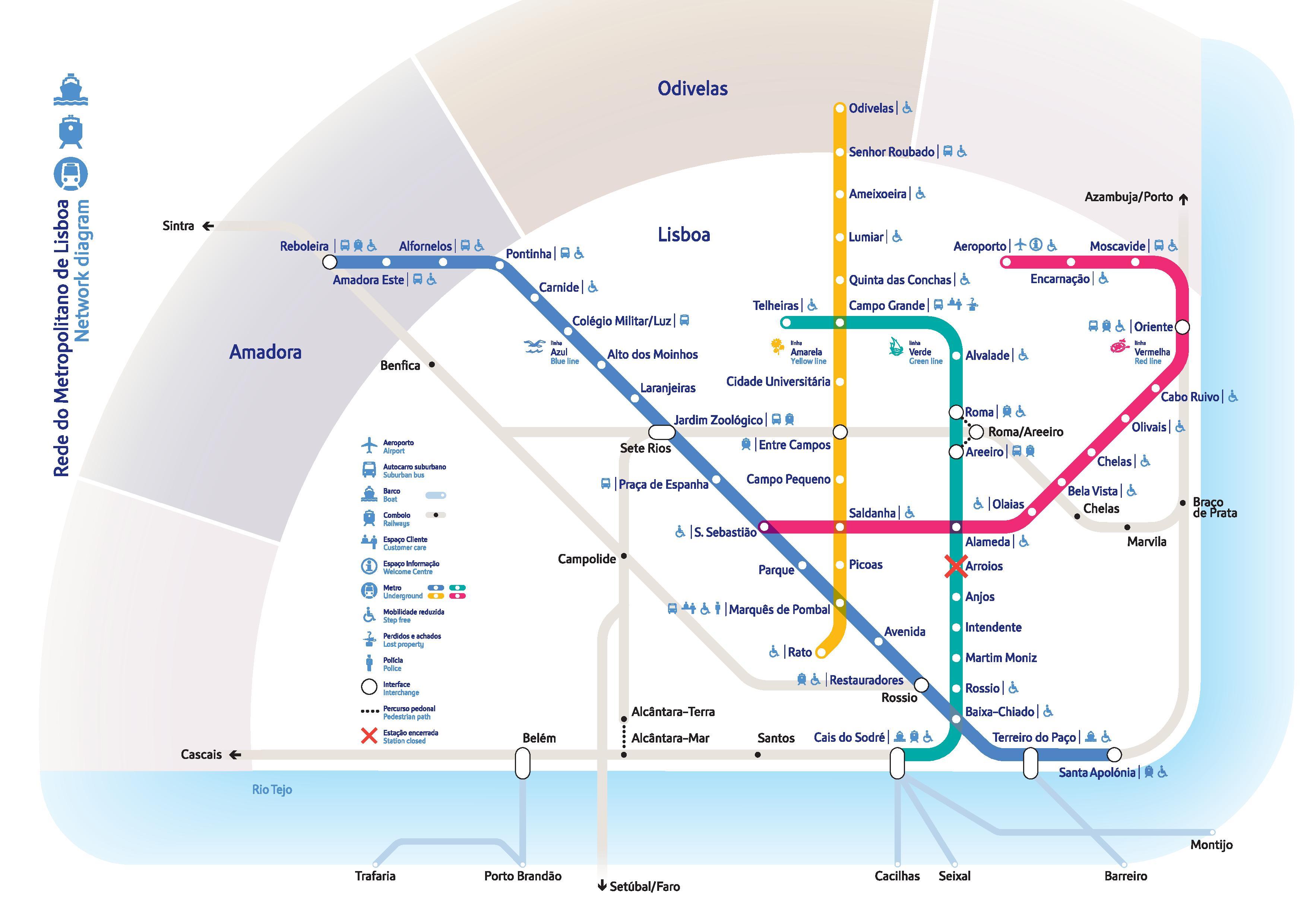 Lissabon Transit Karta 
